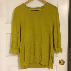 Midlength sleeve pea sweater